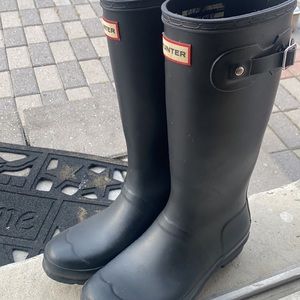 Hunter boots in great condition